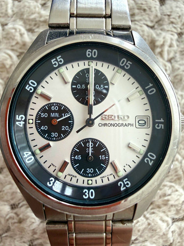 Seiko v657 719b chronograph - seiko, v657-719b