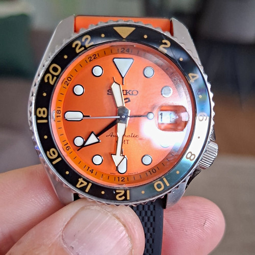 Seiko men automatic gmt - men's,