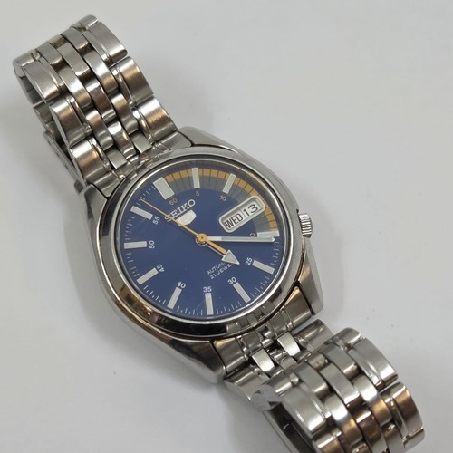Seiko sports blue men s - 5, men's