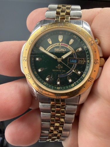 Seiko kinetic sports - kinetic, 50