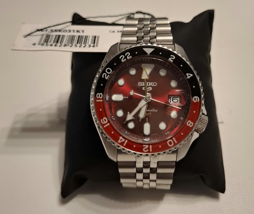 Seiko gmt passion red - seiko,