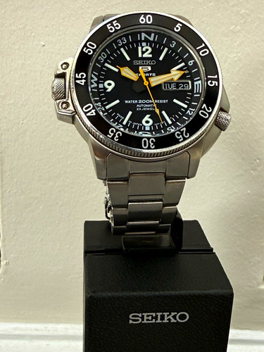Seiko sports 7s36 01e0 black - 5,