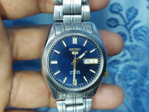 Seiko watch blue - seiko, dial