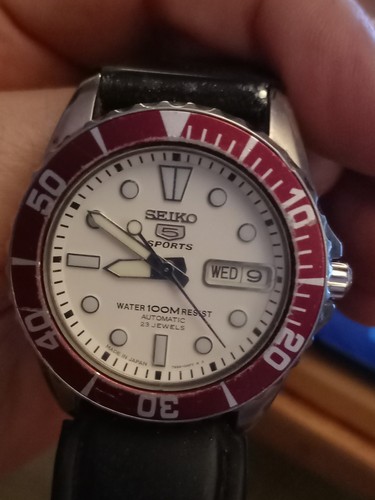 Seiko sports men s white - ,