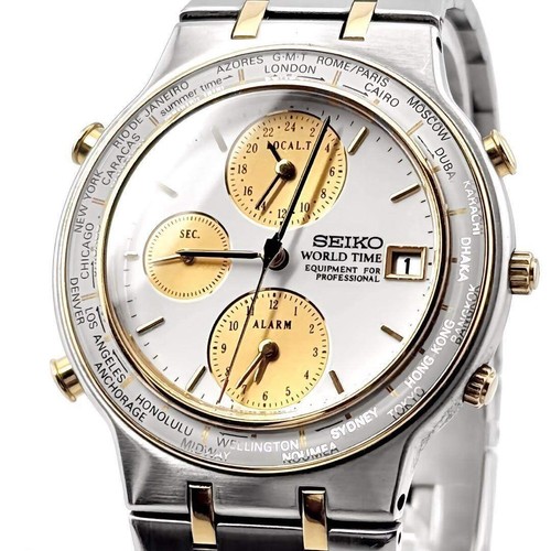 Used seiko chronograph world - [used],