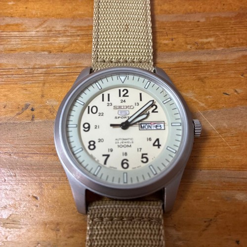 Seiko sports automatic beige - sports,