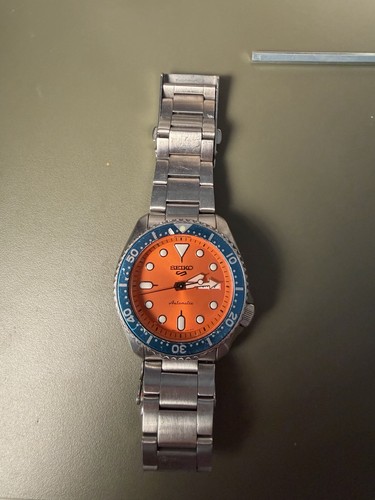 Seiko sports orange men - seiko, 5