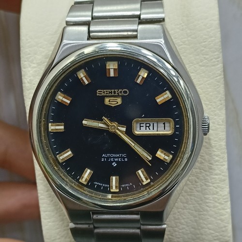 Vintage seiko automatic blue - 5,