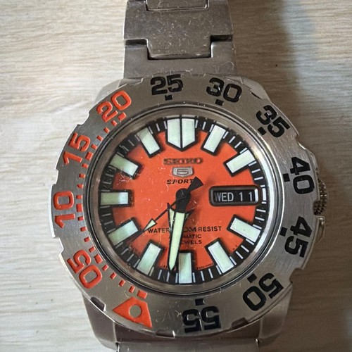 Seiko sports orange - seiko,